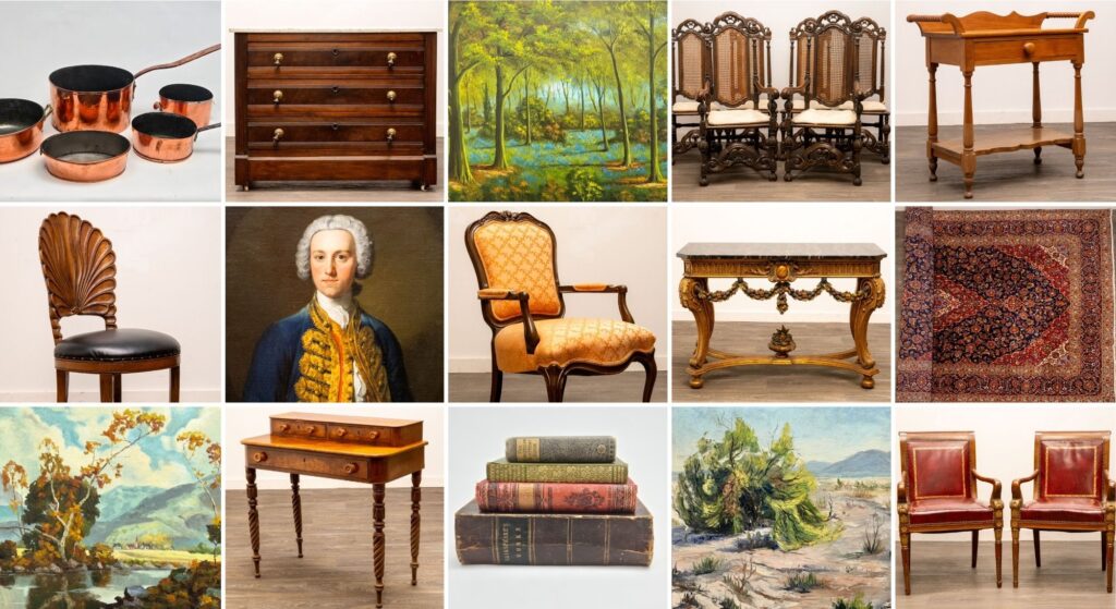 Online Estate Sale with Art, Antiques, Furniture, and Decor