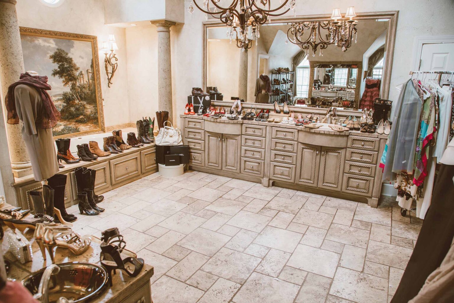 How Much Do Estate Sale Companies Charge? Brown Button