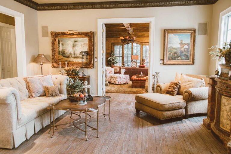 How Much Do Estate Sale Companies Charge? Brown Button