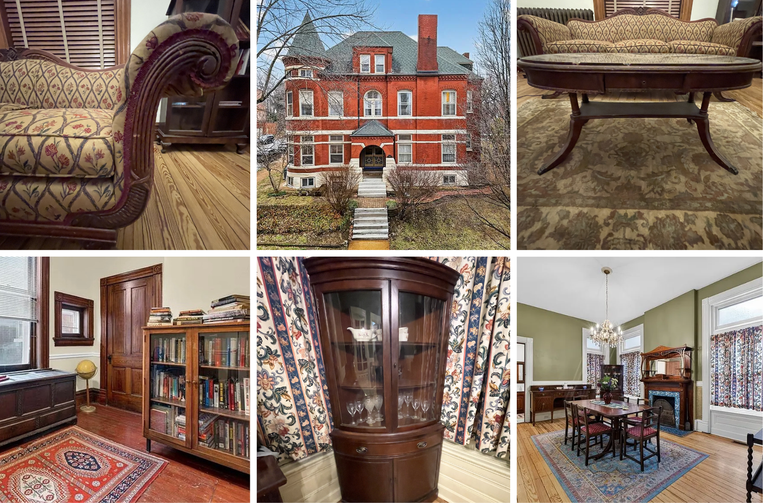 This Soulard home features a collection of antiques sourced in Cambridgeshire, England, many purchased from local rural auction houses and brought to the U.S.