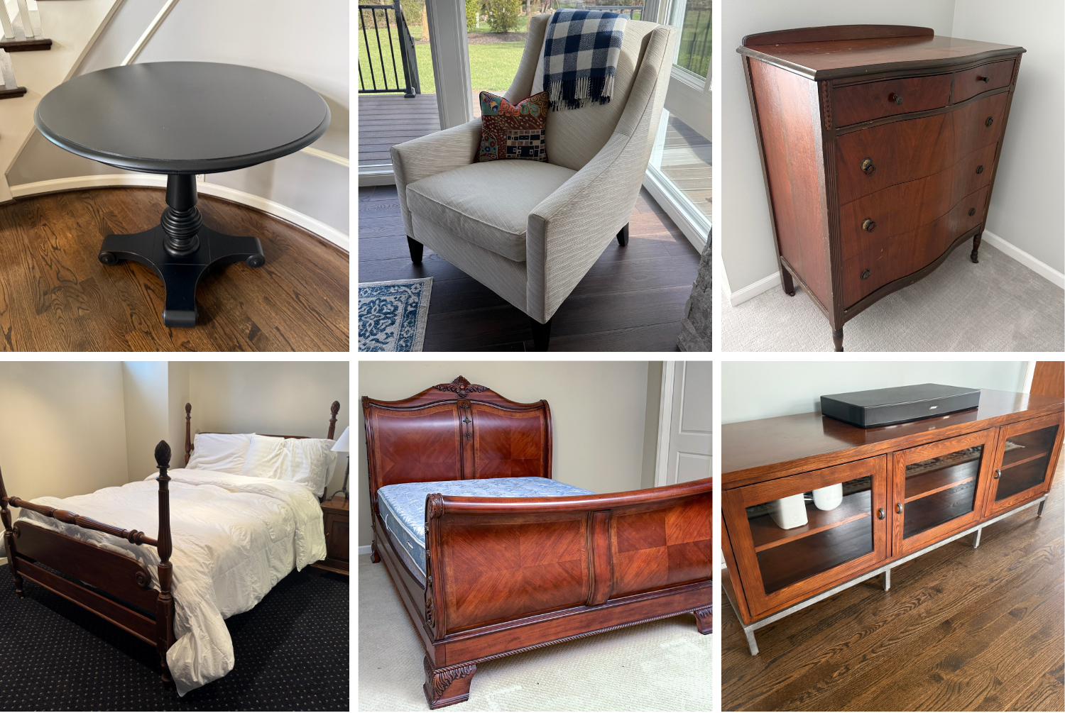 This Leawood luxury online micro sale features contemporary and traditional furniture, art, decor, and kitchen appliances from brands like Mitchell Gold + Bob Williams, Ethan Allen, Broyhill, Ballard Designs, and Halpern's Furniture.