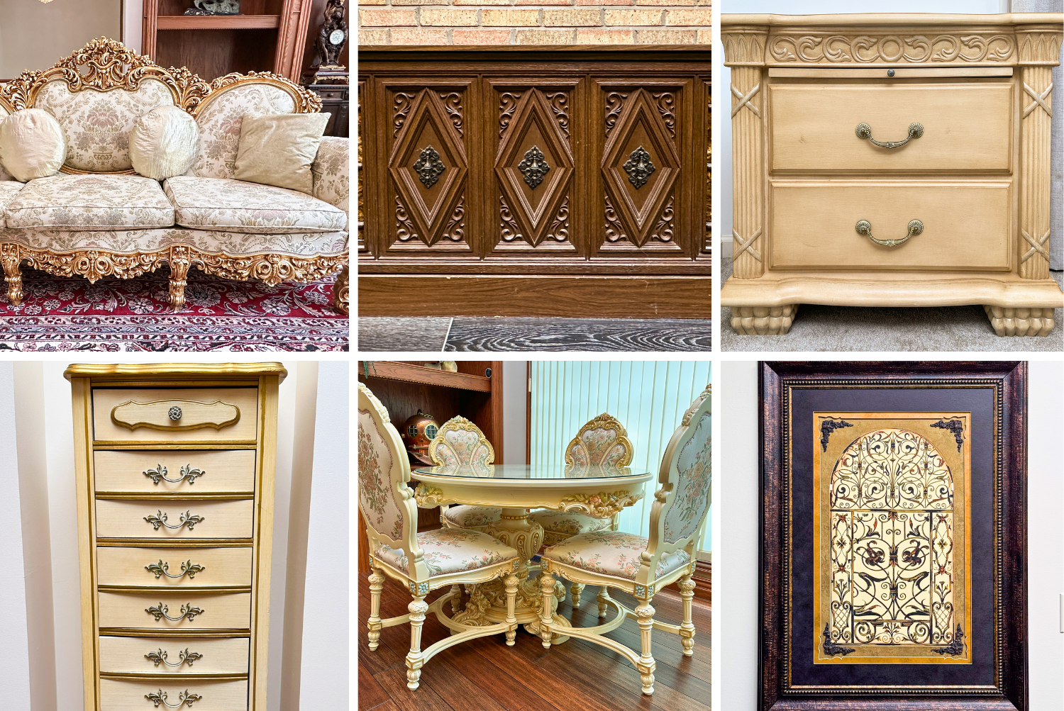 Highlights include Italian Silik furniture, Baldwin grand and an upright piano, office & sunroom furniture, washer/dryer, flat screen TVs, bedroom furniture sets, leather sectional & chair, lamps, rugs, side tables, home décor, vintage & antique collectibles, outdoor furniture, smoker, bronze bird bath, designer handbags & shoes, jewelry, garage equipment, and dishware.