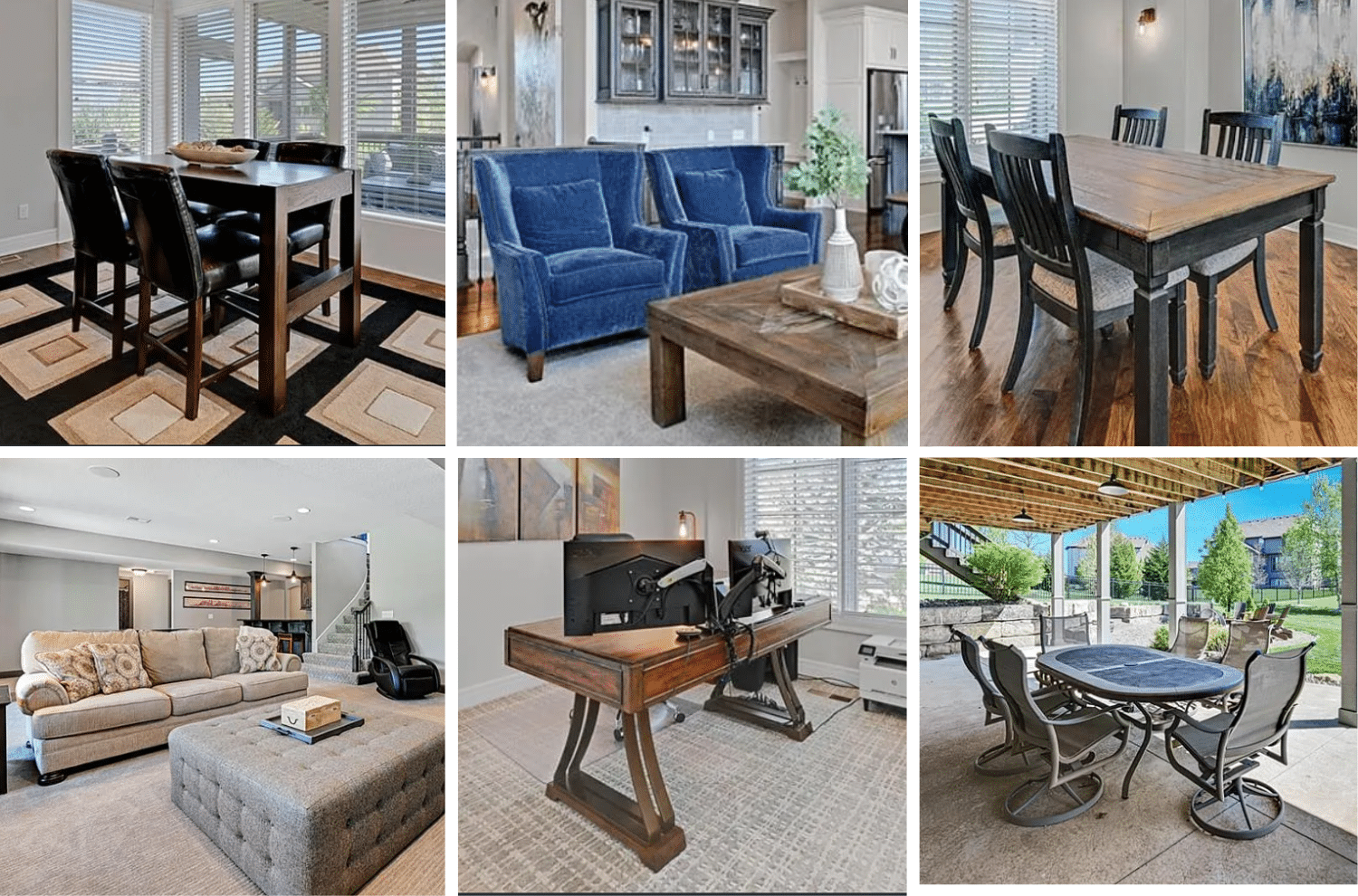 Highlights include a complete white ash king bedroom set, modern bedroom set, contemporary sunroom seating with cushions and coffee table, dining table, upholstered seating with nailhead trim, kegerator, audio electronics, CDs, gaming systems, drone, hunting gear, workbenches, power tools, hitch mounted carrier, lamps, mirrors, toys, men's clothing, and a Western Auto vintage jacket.
