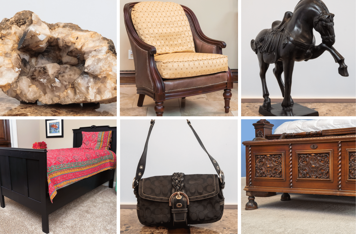 Part one of this marquee estate sale include a Steinway grand piano, vintage Steinway Duo Art Pianola, Michael Israel original art, German steins, Baccarat, Waterford, Meissen, Chagall and Salvador Dali framed art, Tom Corbin bronzes, Hummels, Lladro, Wallendorf porcelain, Chiefs memorabilia, Maitland-Smith, Theodore Alexander, Stanley, and antique German furniture.