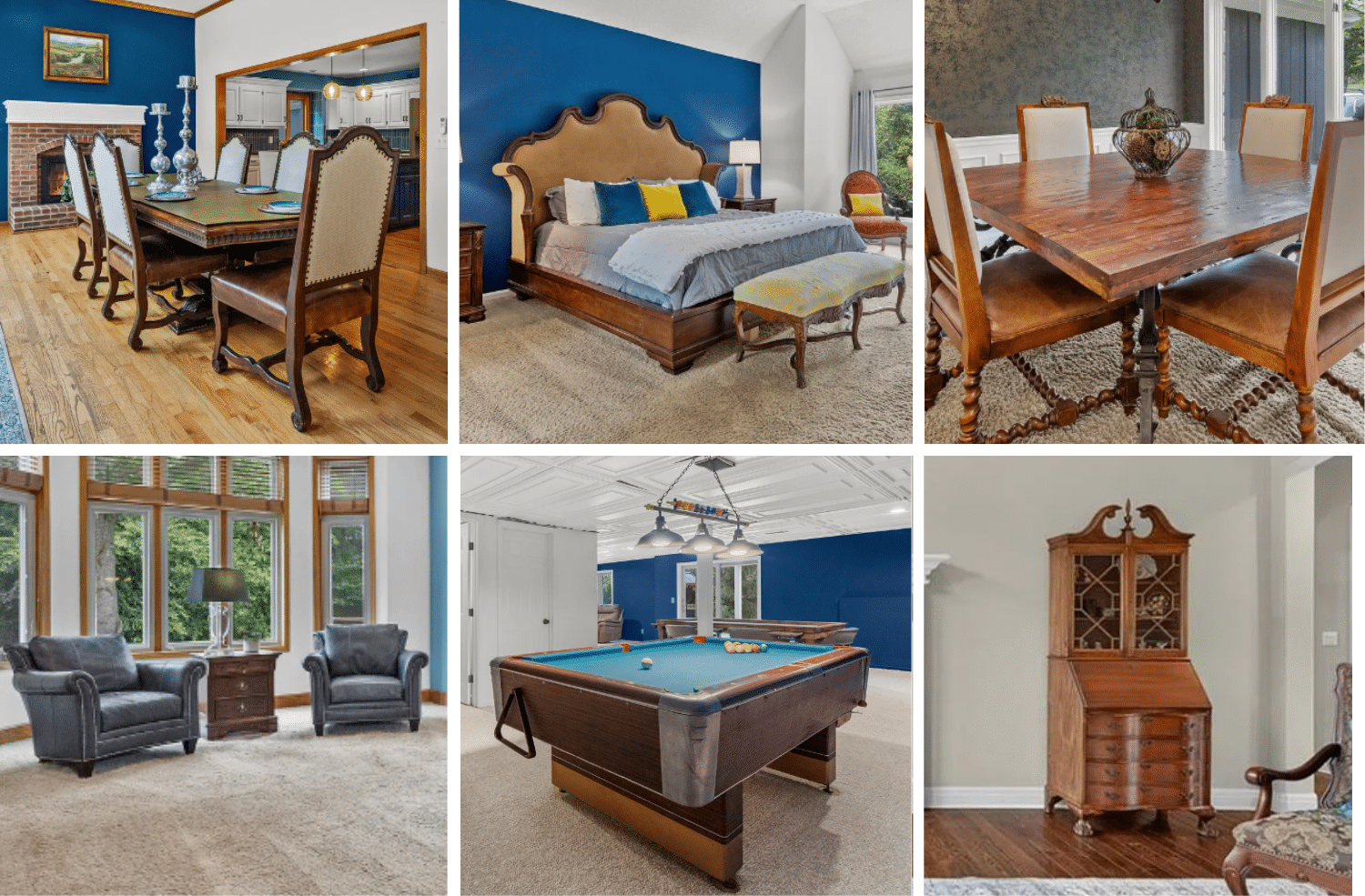 The sale includes household furnishings, decorative pieces, personal accessories, and garage items, with a compact assortment suited to bidders looking through a smaller catalog