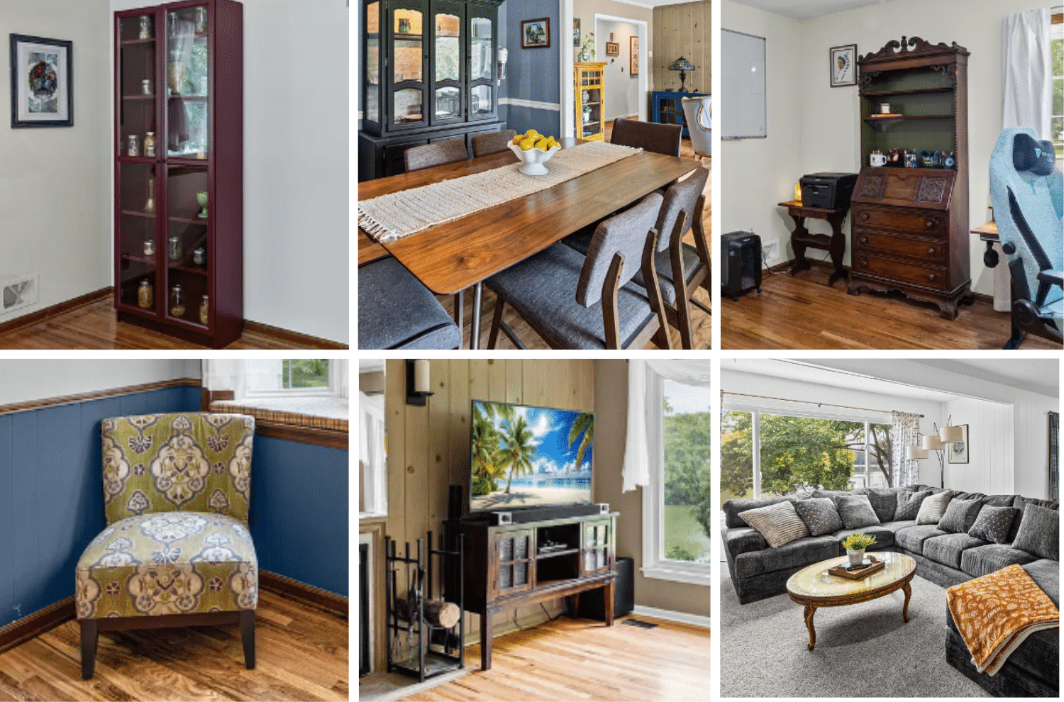 This $1.3M, 3,906 sq. ft. Hallbrook home features contemporary and vintage furnishings, original and decorative artwork, glass and metal accent furniture, colorful dinnerware, crystal, barware, vinyl records, home décor and a wide variety of household contents.